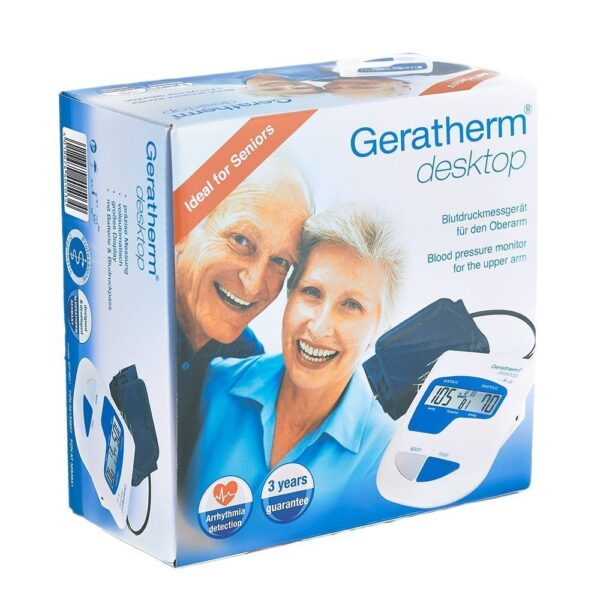 Caja del tensiómetro digital de brazo Geratherm Desktop