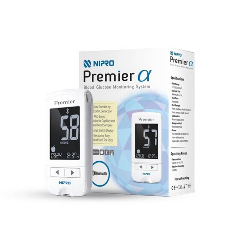 Glucómetro Nipro Premier Alpha Glucómetro Nipro Premier Alpha