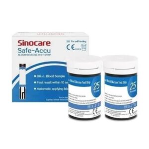 Tiras Reactivas, Glucómetro Sinocare Blanco