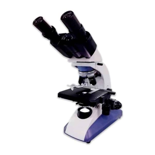 Microscopio binocular Great Lab XSZ-157H con objetivos y platina