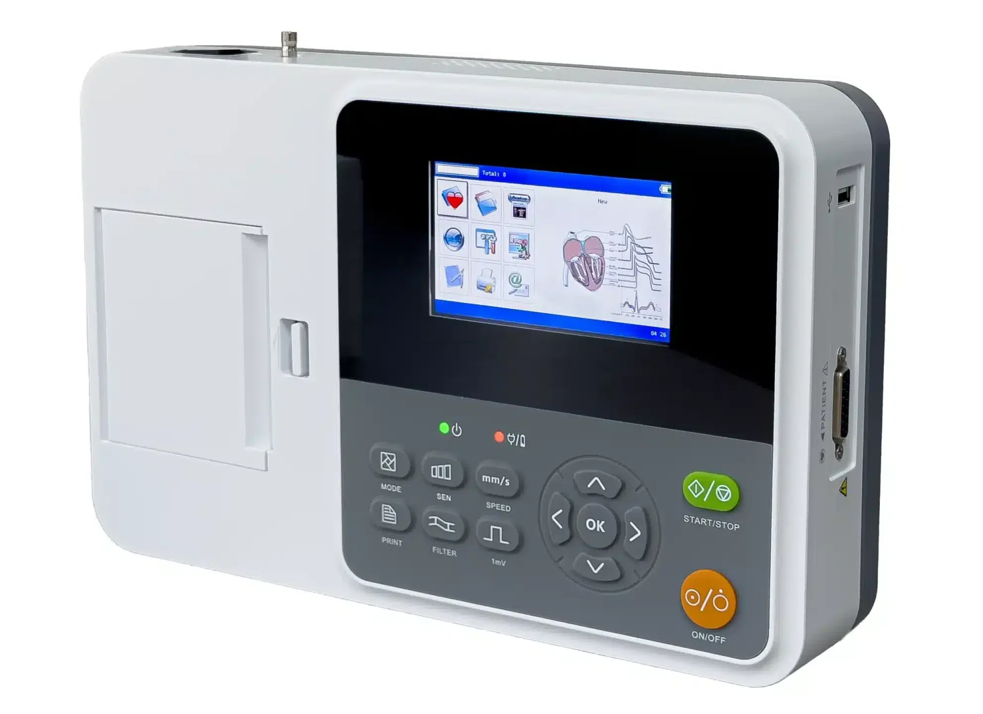 Electrocardiógrafo Contec E3