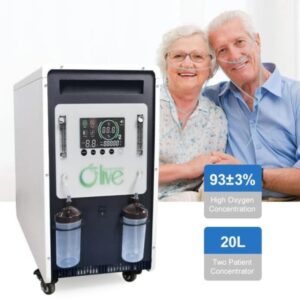 Concentrador de oxígeno Olive de 20 Litros