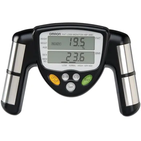 Medidor Digital De Grasa Corporal Omron HBF-306INT Medidor Digital De Grasa Corporal Omron HBF-306INT