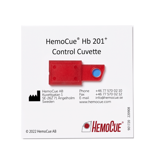 Cubeta de control Hemocue Hb201