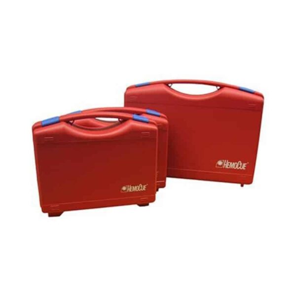 Maletines de transporte HemoCue para el equipo y accesorios