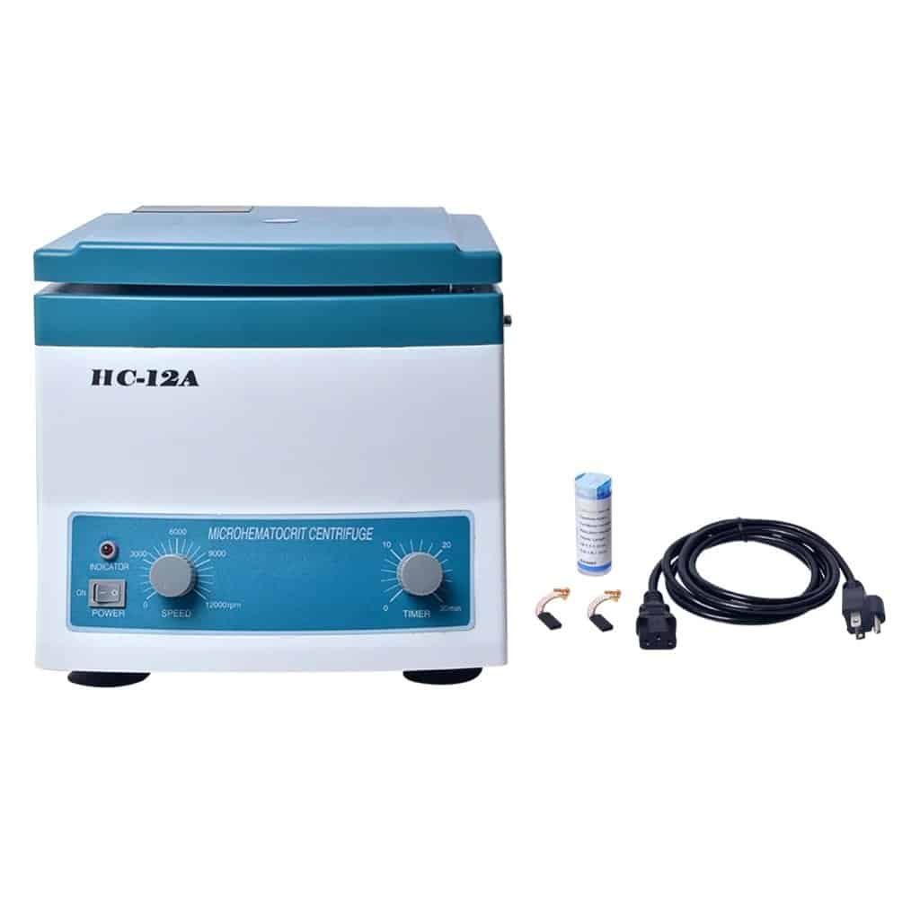 Microcentrifuga Mecánica Para Hematocrito - 24 Capilares Microcentrifuga Mecánica Para Hematocrito - 24 Capilares