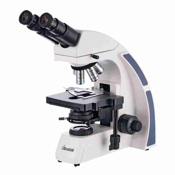 Microscopio binocular GreatLab XSZ-166 en vista de conjunto