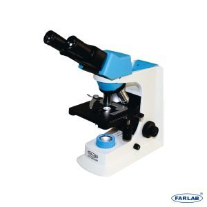 MICROSCOPIO BINOCULAR PLAN INFINITO LUZ LED LED 2003IN scaled 1