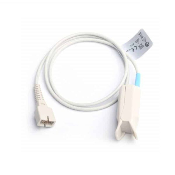 Sensor SpO₂ adulto Bistos BT 720 con cable y clip para dedo