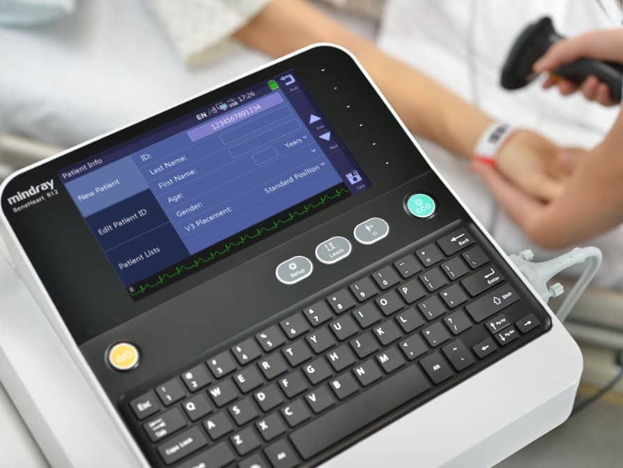 Electrocardiógrafo Mindray BeneHeart R12
