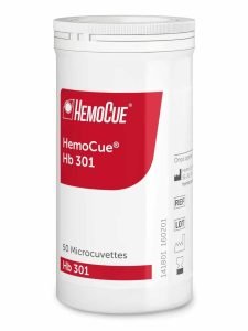 HemoCue Hb 301 Microcuvettes