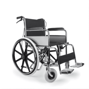 Silla De Aluminio - Brazos Abatibles Y Pies Desmontables - Medmedic