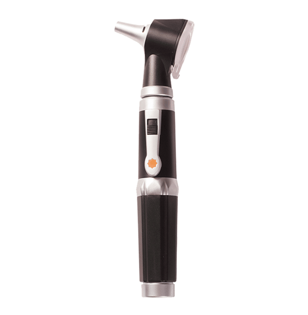Otoscopio GMD GMDOT-100, vista lateral del instrumento