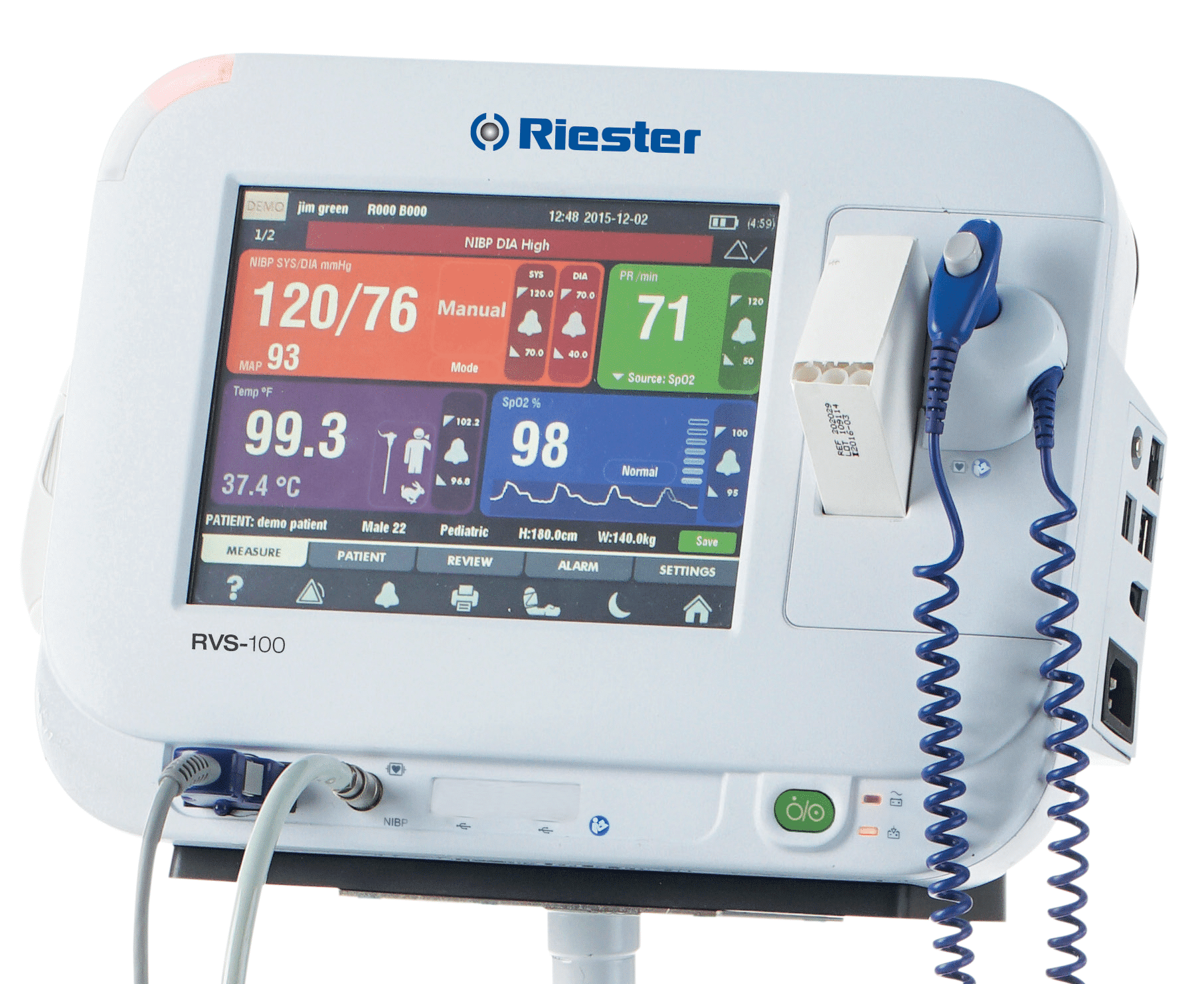Monitor de Signos Vitales Riester