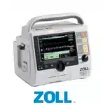 Desfibrilador ZOLL M2 visto desde el lateral izquierdo