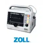 Desfibrilador ZOLL M2 visto desde el lateral derecho