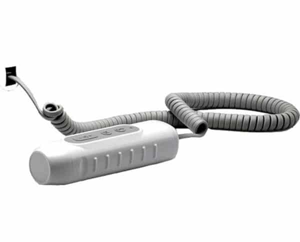 Transductor cableado de 2 MHz para Doppler fetal EDAN SD5: vista con cable de conexión