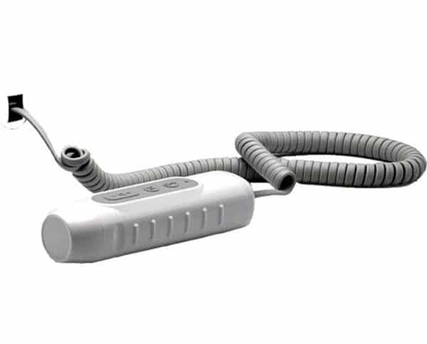 Transductor cableado de 3 MHz para Doppler fetal EDAN SD5: vista con cable de conexión