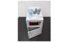 Concentrador Dynmed 20 L – vista superior y compartimento frontal abierto