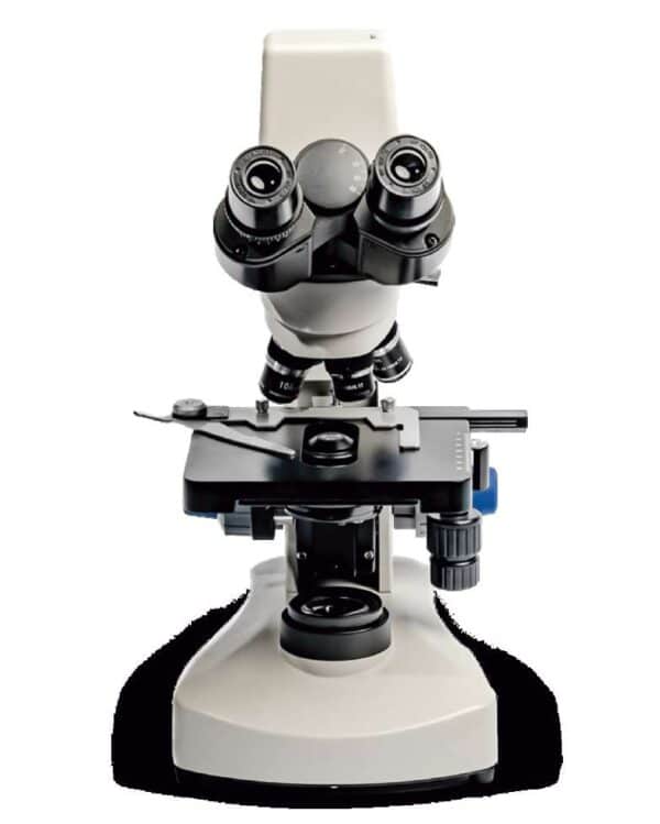 Vista frontal del microscopio binocular digital Eurotech DN-117M
