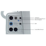 Conectores laterales del monitor Edan iM70