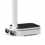 Base posterior y ruedas de la balanza Wunder R2020