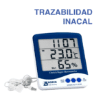 Termohigrómetro Boeco Certificado de Trazabilidad INACAL